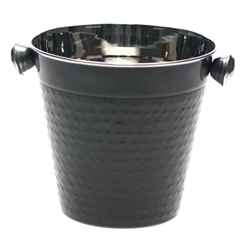 - seau à glaçons inox blacksilver *