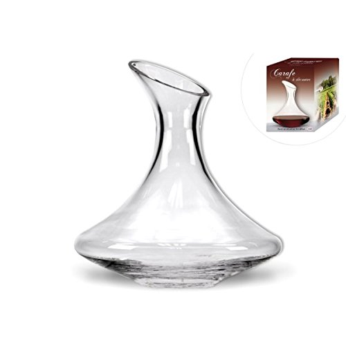 REVIMPORT Revimport 18/0058 Décanteur à Vin Verre Transparent 18,5 x 18,5 x 20 cm 1,1 L code EAN 3262311800589 