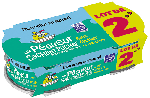 THON ENTIER AU NATUREL PÊCHE RESPONSABLE