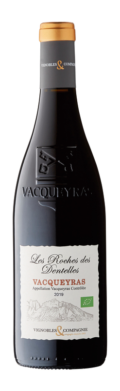 Les Roches des Dentelles BIO AOP VACQUEYRAS   ROUGE 2019 Les Roches des Dentelles BIO code EAN 3263810146144 