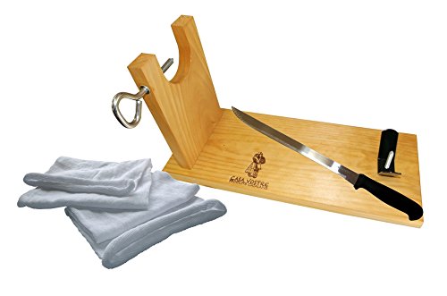 Support jambon, son couteau et son sac à jambon