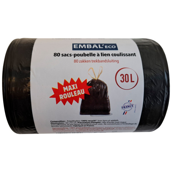  Sacs Poubelle Embal Eco code EAN 3264221620691 