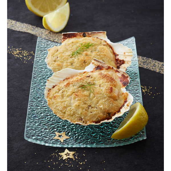  Coquilles Saint-Jacques À La Bretonne Surgelées Celtigel  code EAN 3264295007848 