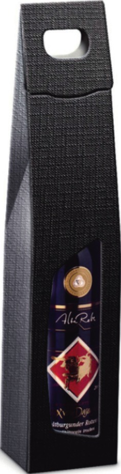 Hauller + étui COFFRET DE 1 BOUTEILLE AOP ALSACE BLANC RIESLING GRAND CRU FRANKSTEIN Hauller + étui code EAN 3264440007457 