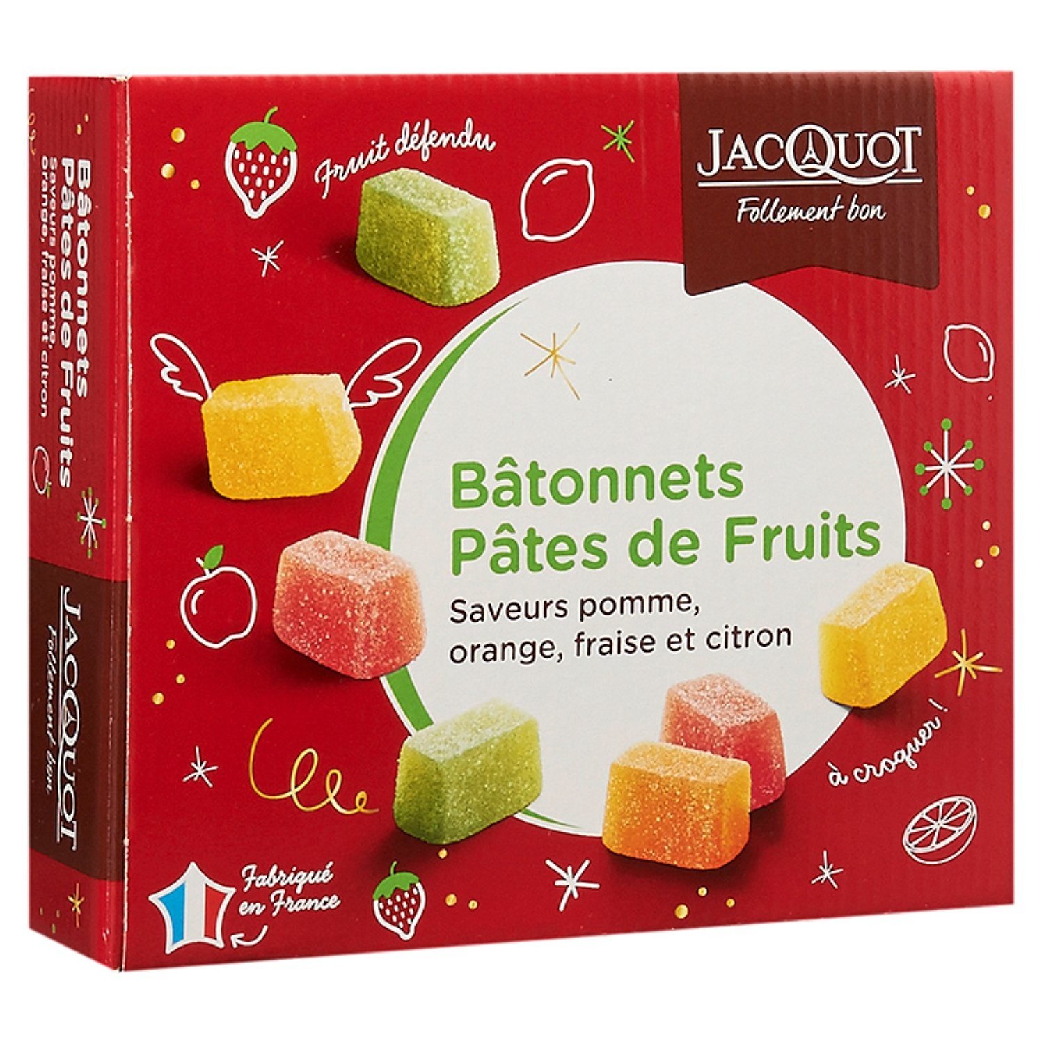 PREMIERS PRIX AVEC** Pâtes de fruits assortiment JACQUOT code EAN 3264750423503 