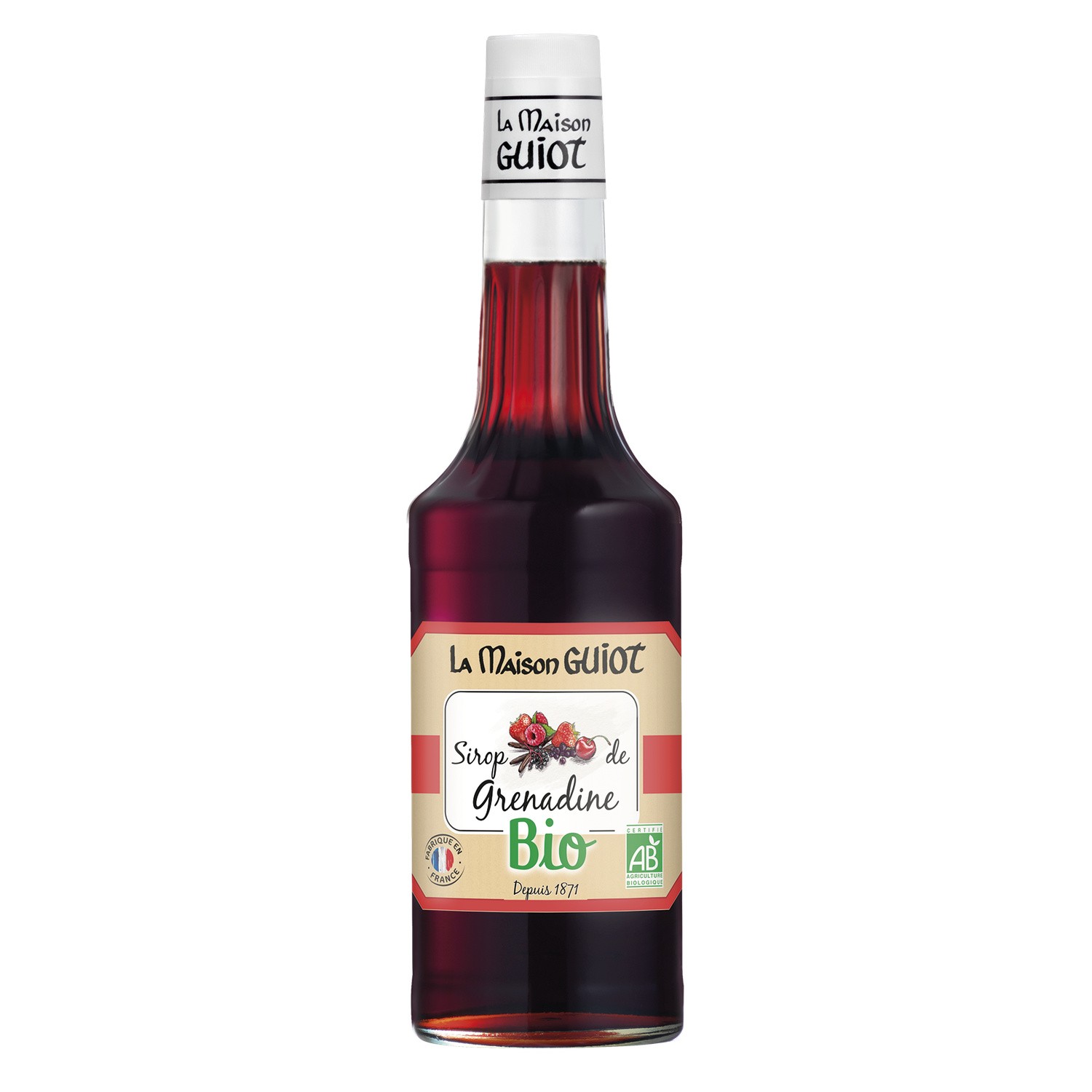 Sirop de grenadine BIO LA MAISON GUIOT 3265261347845 GUIOT Sirop de grenadine BIO LA MAISON GUIOT 3265261347845 GUIOT