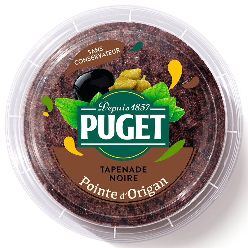 TAPENADE NOIRE POINTE D'ORIGAN Puget 3265470041732 Puget TAPENADE NOIRE POINTE D'ORIGAN Puget 3265470041732 Puget