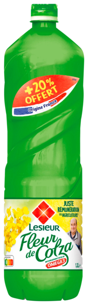  Huile Fleur De Colza Lesieur   code EAN 3265470141944 