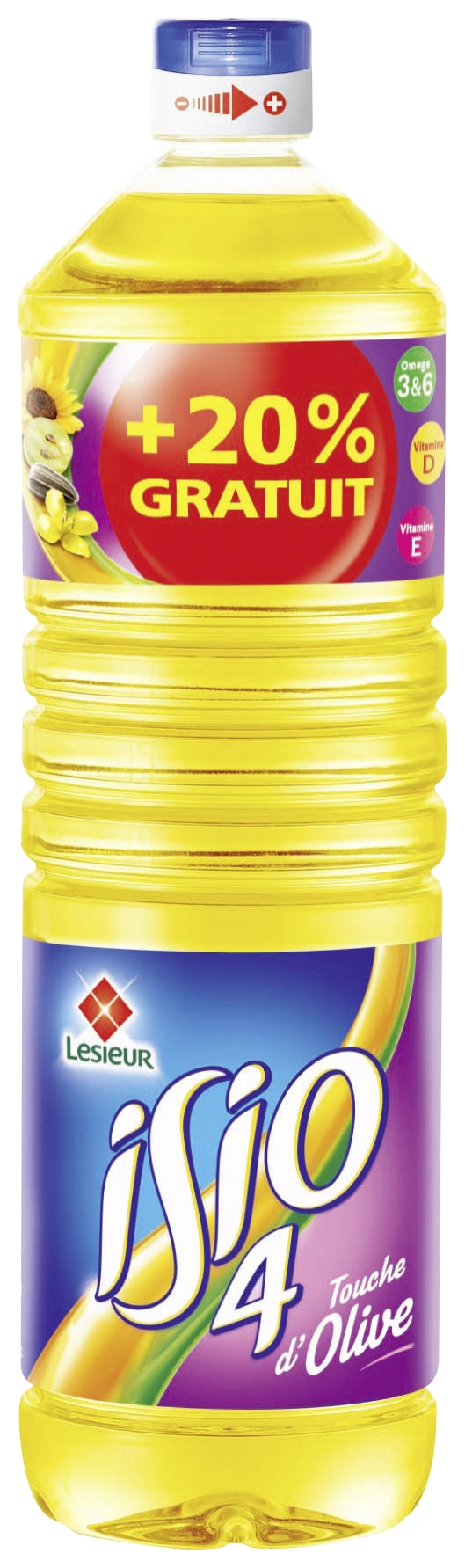 Huile isio 4 touche d'olive Lesieur