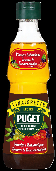 VINAIGRETTE LÉGÈRE BALSAMIQUE TOMATES SÉCHÉES puget 3265478858004 puget VINAIGRETTE LÉGÈRE BALSAMIQUE TOMATES SÉCHÉES puget 3265478858004 puget