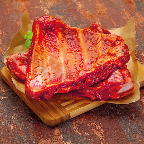  TRAVERS DE PORC MARINÉS PRÊTS À CUIRE code EAN 3265698 