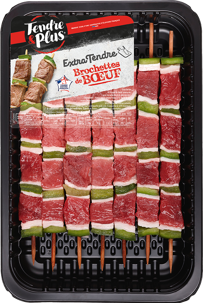 BROCHETTES DE BŒUF EXTRA TENDRE