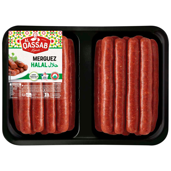  Merguez Al Qassab Halal code EAN 3265980157305 