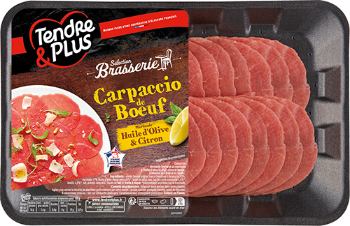 CARPACCIO DE BŒUF AVEC MARINADE