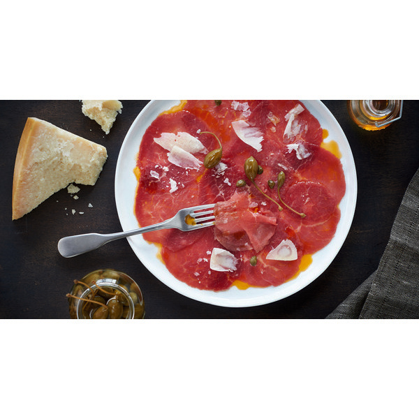 Carpaccio de boeuf marinade olive verte et parmesan CARREFOUR 3265980173930 (3265980173930)