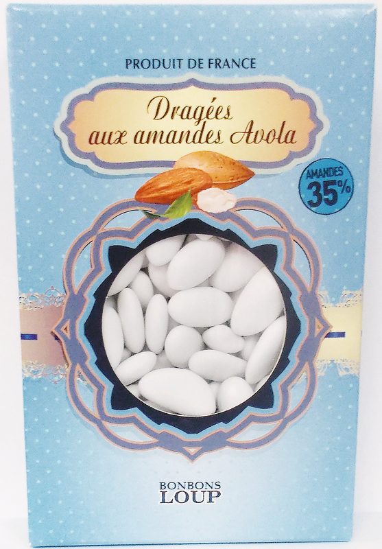 Bonbons Loup DRAGÉES AVOLA BLANC Bonbons Loup code EAN 3266055033036 