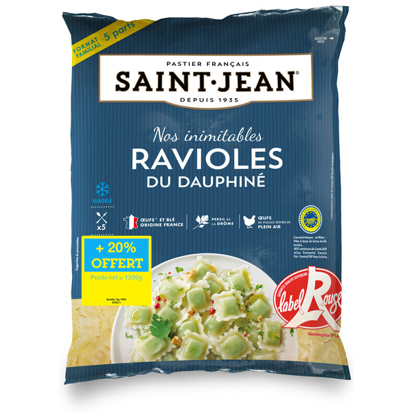 RAVIOLES DU DAUPHINÉ SURGELÉES 
