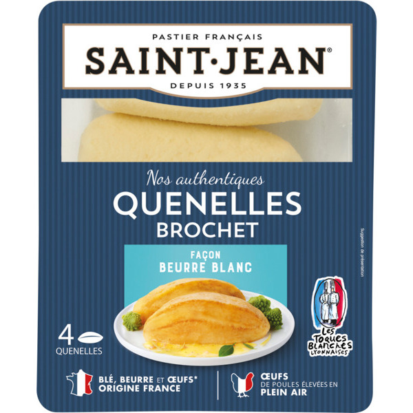 Quenelles Beurre Brochet Facon Beurre Blanc Saint-Jean 3266140062385 