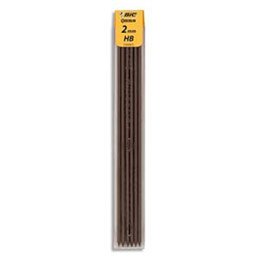 Bic - Mines graphites Criterium - 2 mm - HB - é...