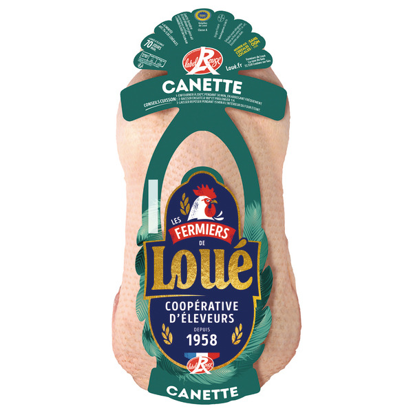 CANETTE FERMIÈRE LABEL ROUGE 1,6 KG ENVIRON
 