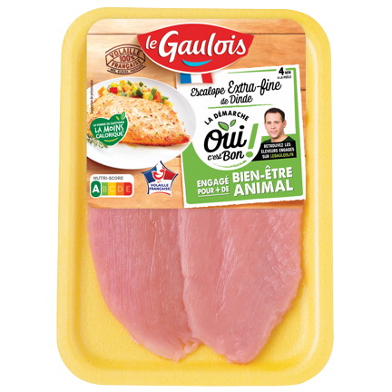 ESCALOPES EXTRA-FINE DE DINDE X2