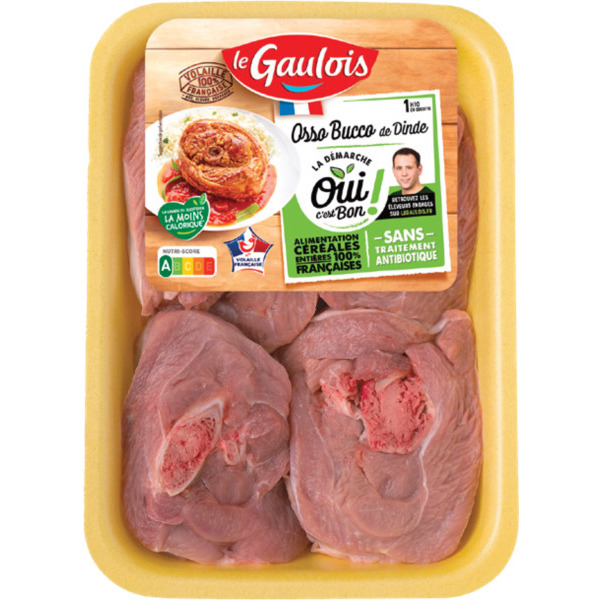 LE GAULOIS OSSO BUCCO DE DINDE 
 code EAN 3266980003173 