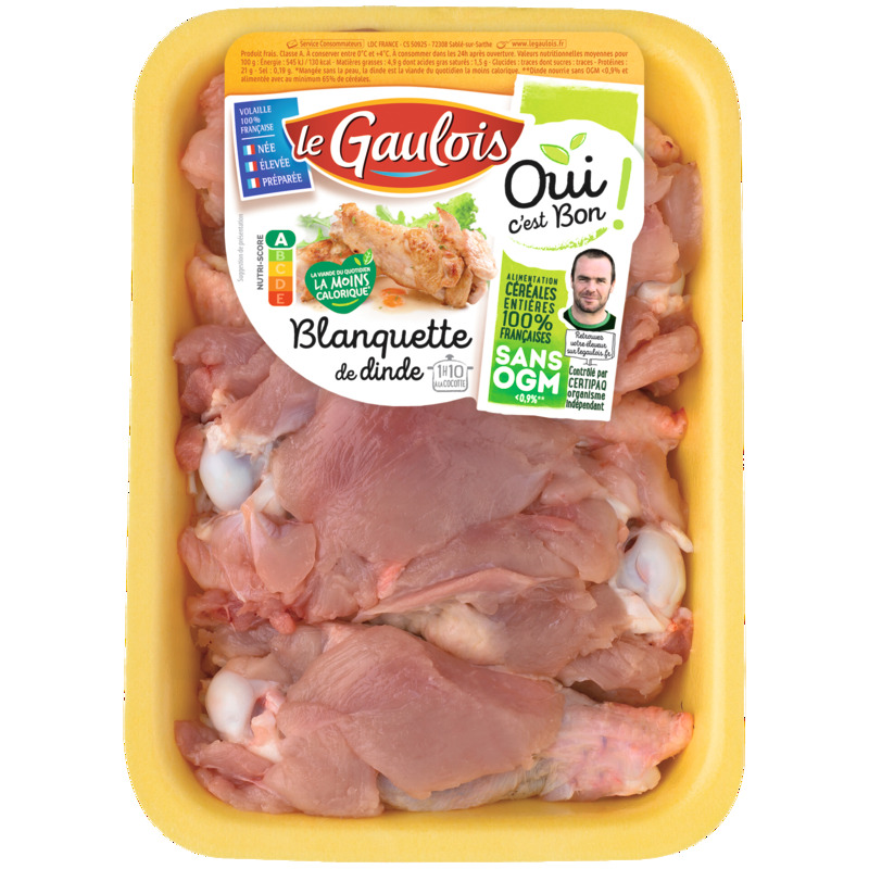 Le Gaulois BLANQUETTE DE DINDE Le Gaulois code EAN 3266980003876 