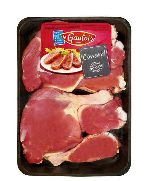 2 CUISSES + 4 MANCHONS DE CANARD LE GAULOIS