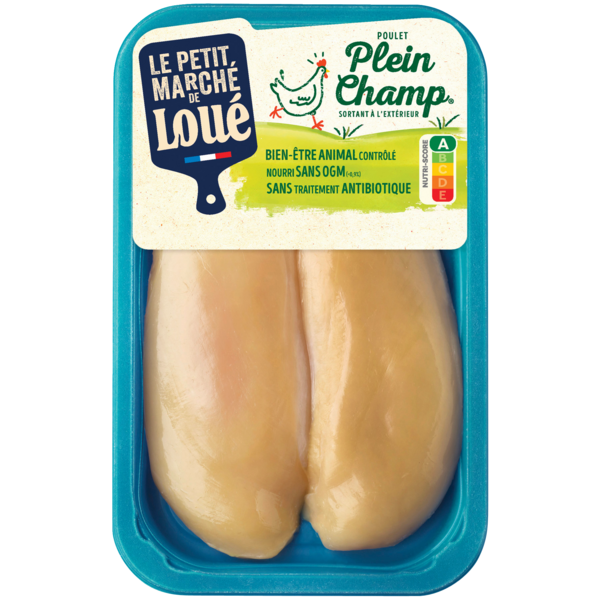 Filets de poulet jaune Plein Champ