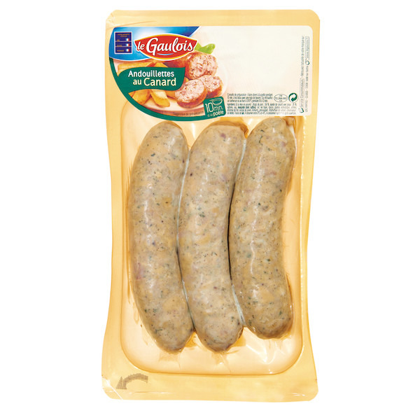 ANDOUILLETTES AU CANARD LE GAULOIS 3266980027193 le-gaulois