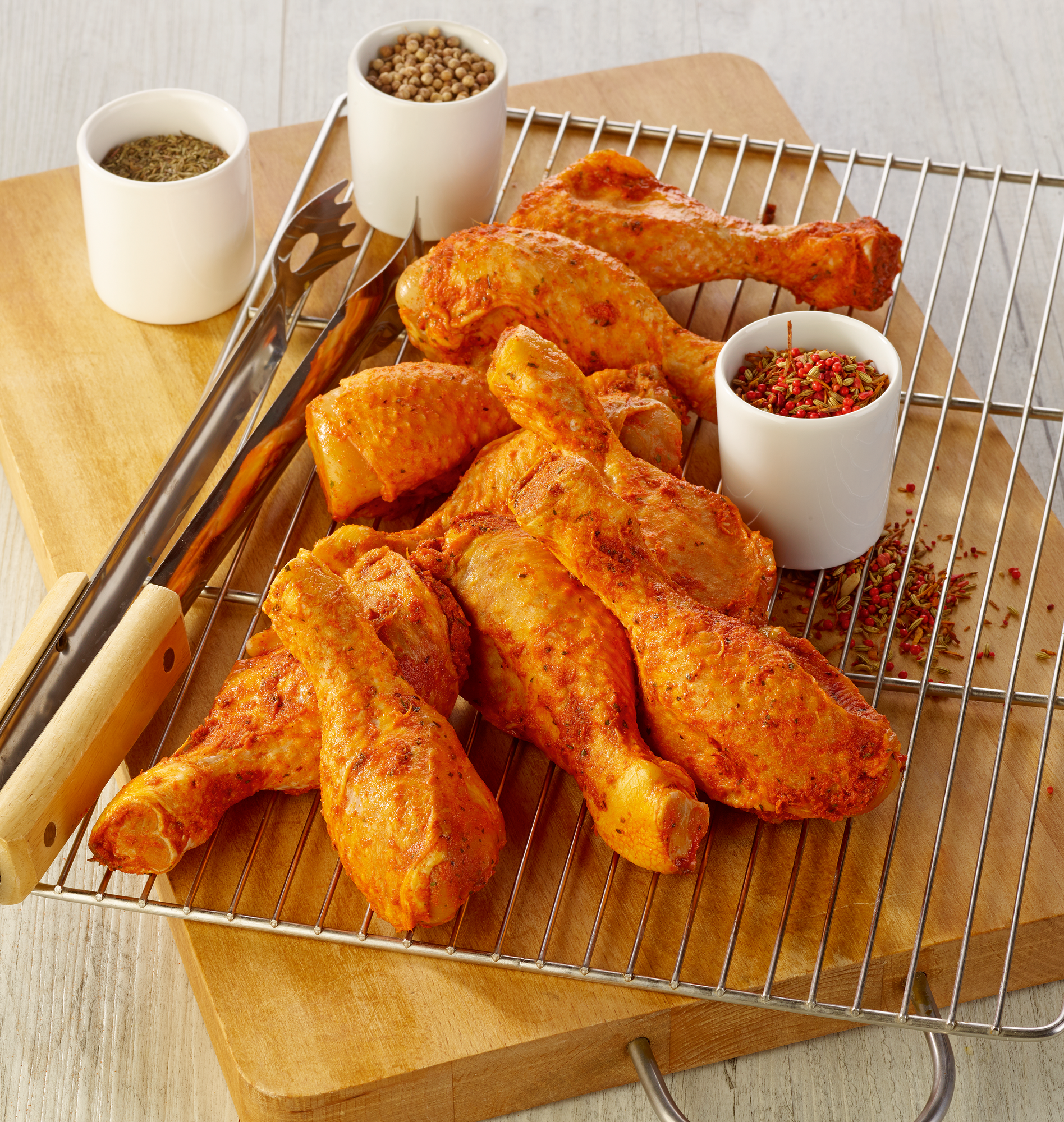 Découpe de poulet marinées Ail & Piment d'Espel...