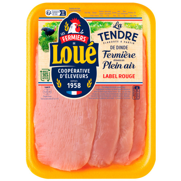 ESCALOPE DE DINDE TENDRE X4 
