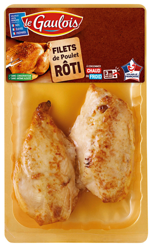FILETS DE POULET RÔTIS Le Gaulois 3266980040451 Le Gaulois FILETS DE POULET RÔTIS Le Gaulois 3266980040451 Le Gaulois