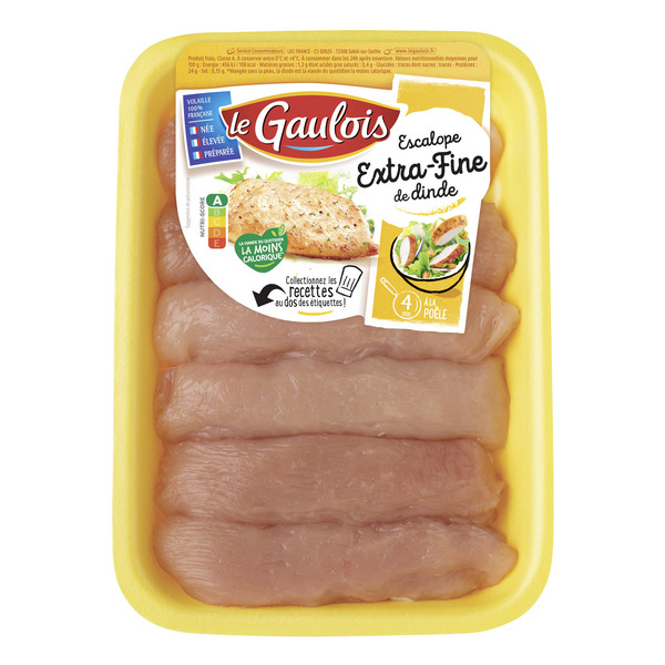 Escalopes de dinde Extra fines