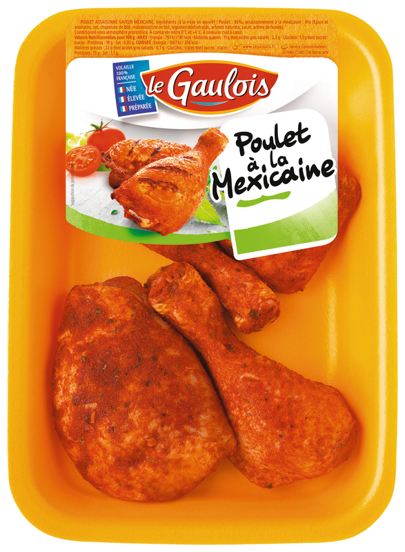 CUISSE DE POULET À LA MEXICAINE LE GAULOIS