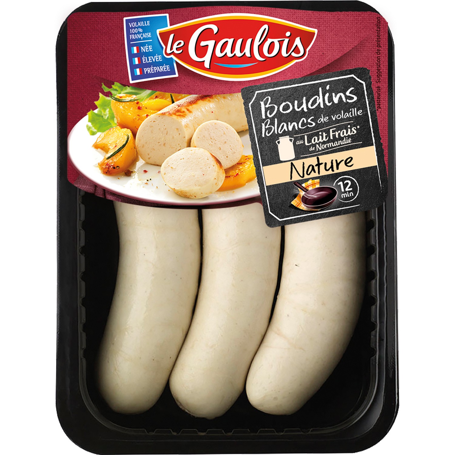 Boudin blanc de volaille LE GAULOIS