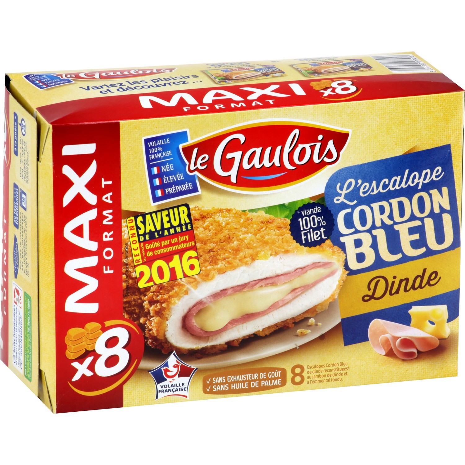 Cordons bleus de dinde LE GAULOIS