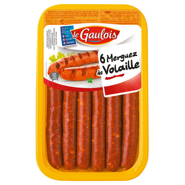 Merguez de volaille