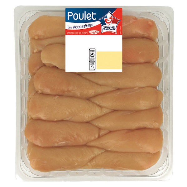 Filets de poulet