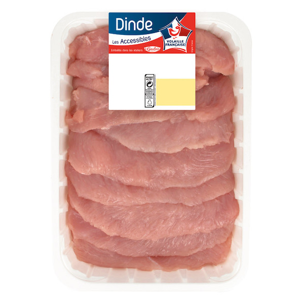  Escalopes de dinde "Les Accessibles" code EAN 3266980391294 