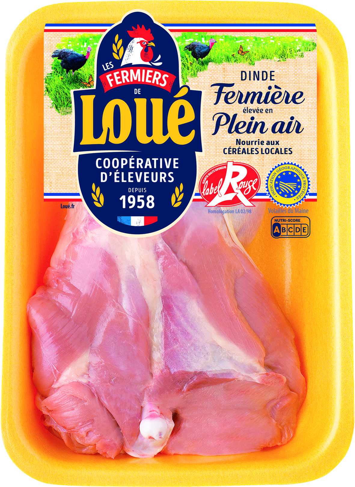 CUISSES DE DINDE LABEL ROUGE IGP