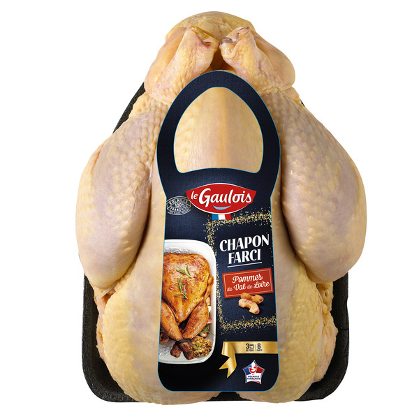 Chapon entier farci
