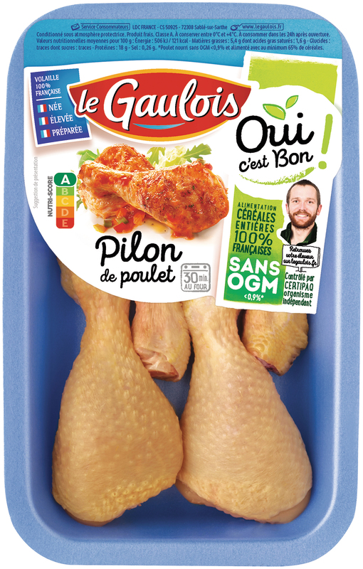 PILONS DE POULET le gaulois