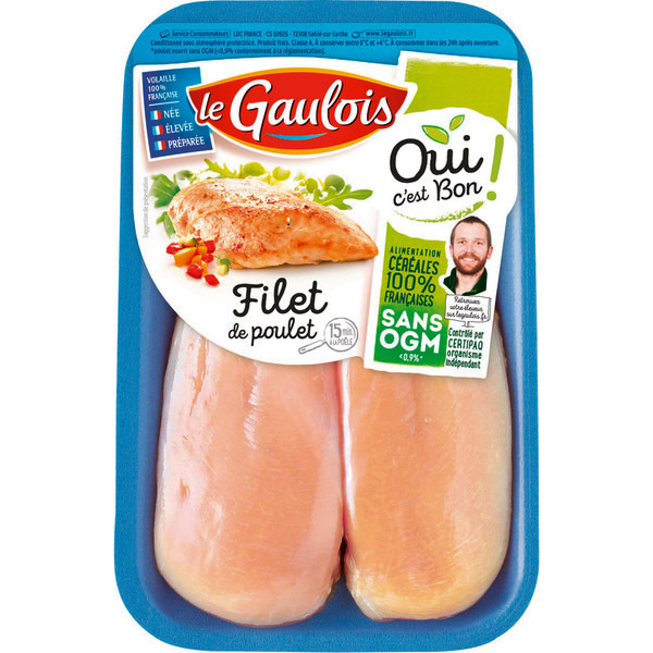 Filets de poulet