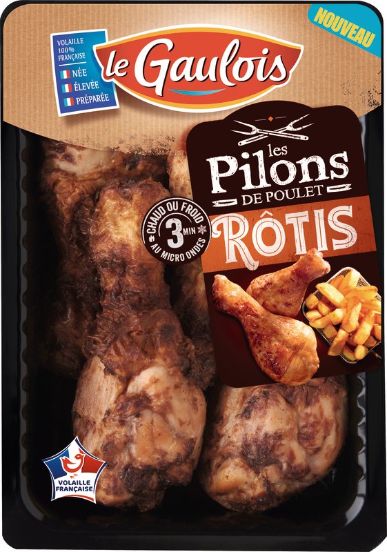 LES PILONS DE POULET RÔTIS Le Gaulois