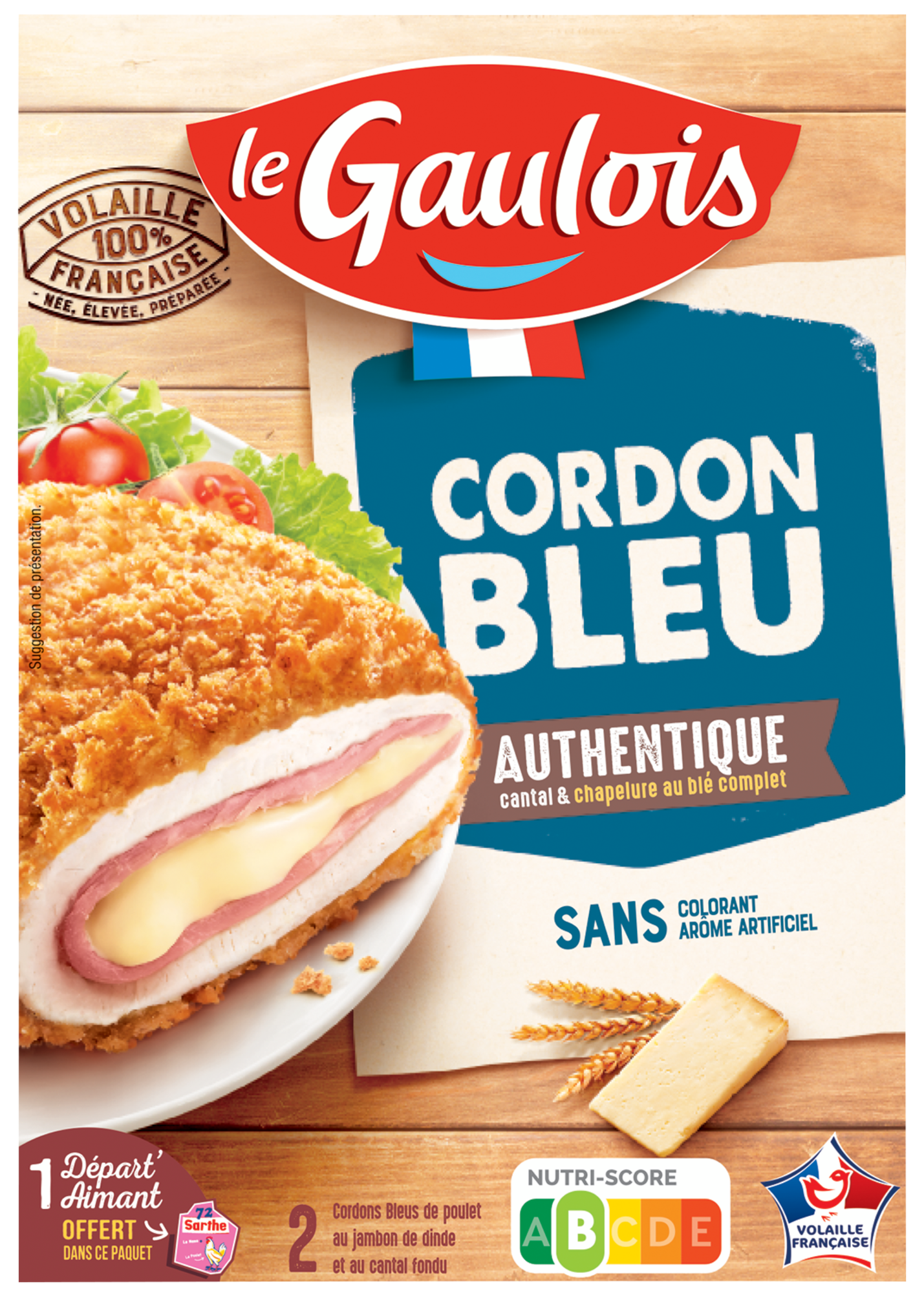 2 cordons bleus authentiques