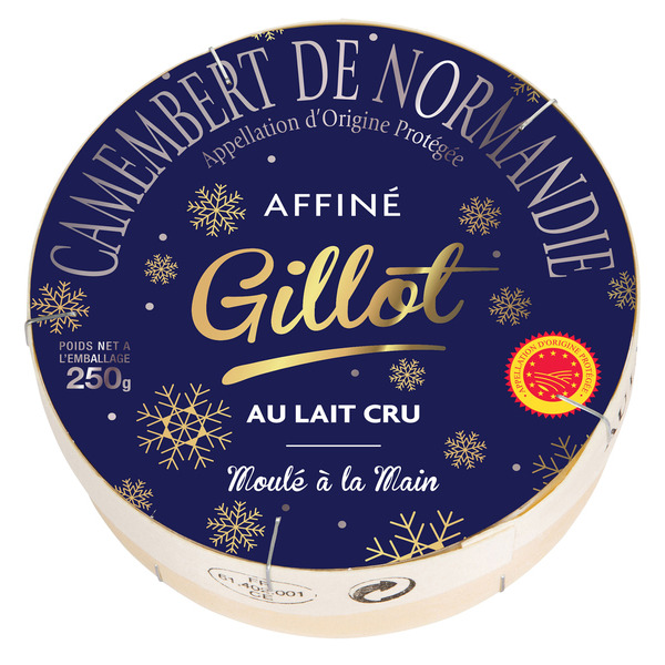 Camembert de Normandie affiné au lait cru A.O.P.