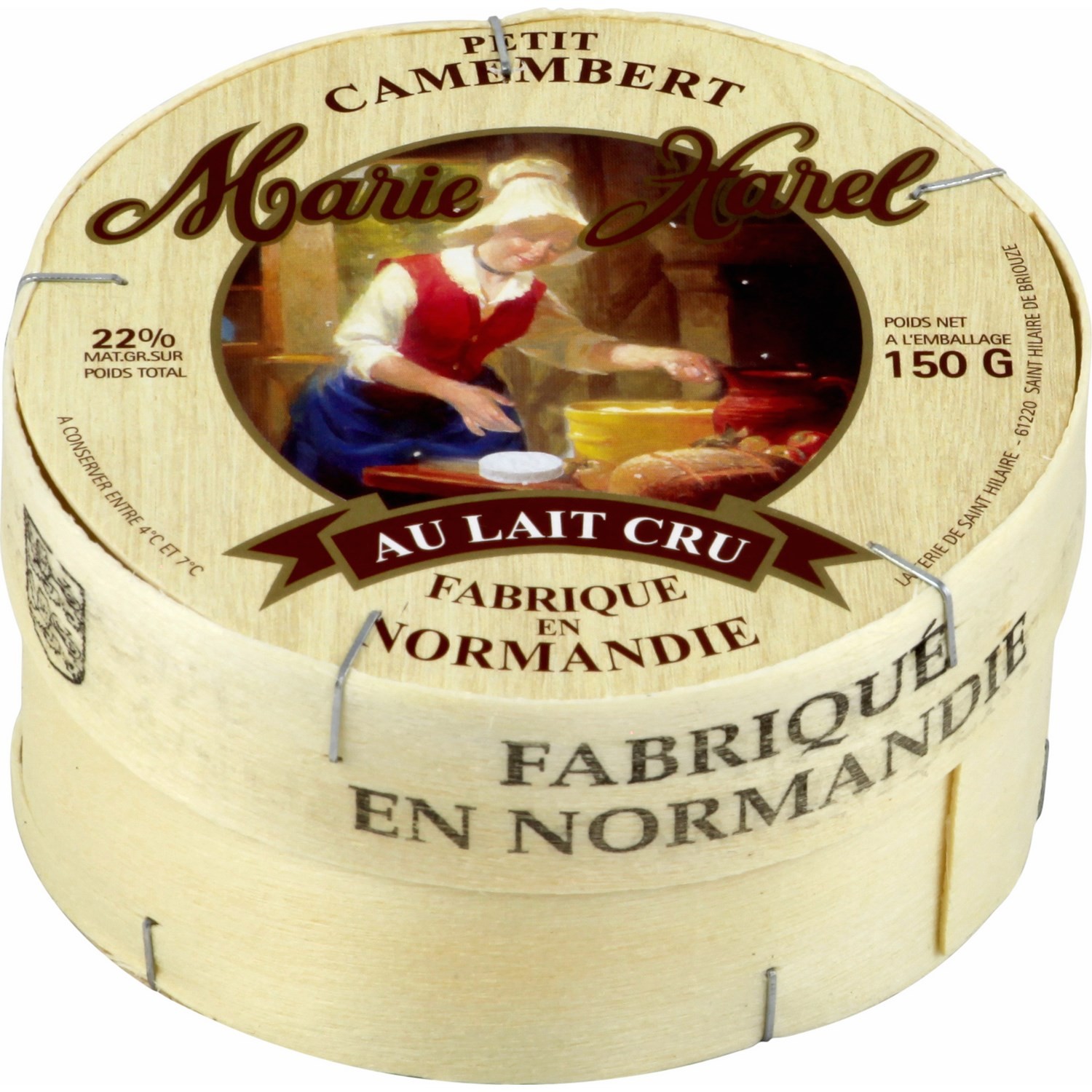 Petit Camembert au lait cru MARIE HAREL