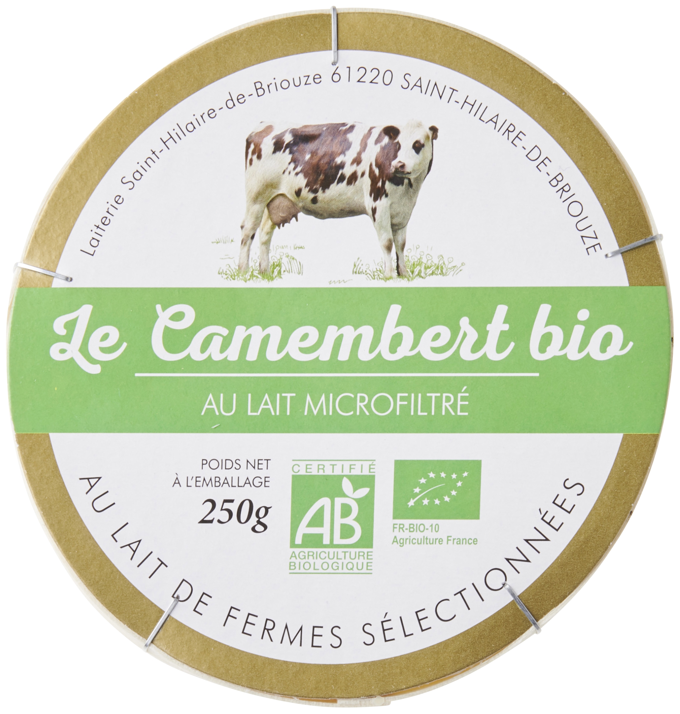 Camembert bio Gillot
