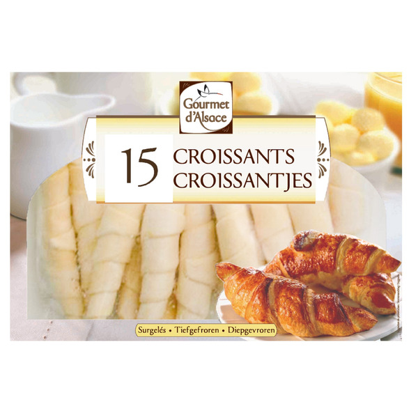 15 CROISSANTS SURGELÉS 
